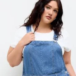 Denim Drawstring Jumpsuit