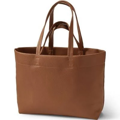 Lands' End Women's Faux Leather Tote