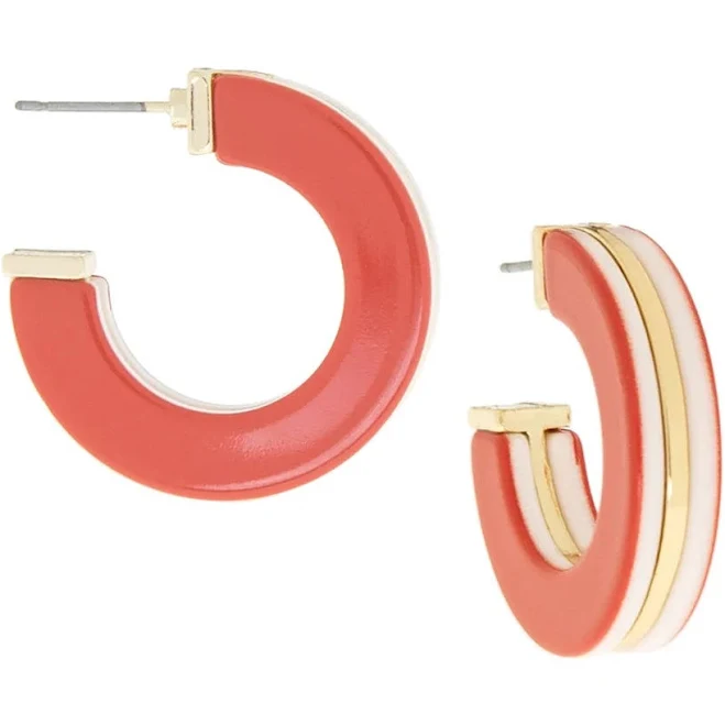 Marlyn Schiff Layered Resin Post Hoop