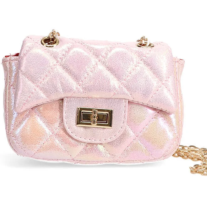 Metallic Iridescent Mini Bag