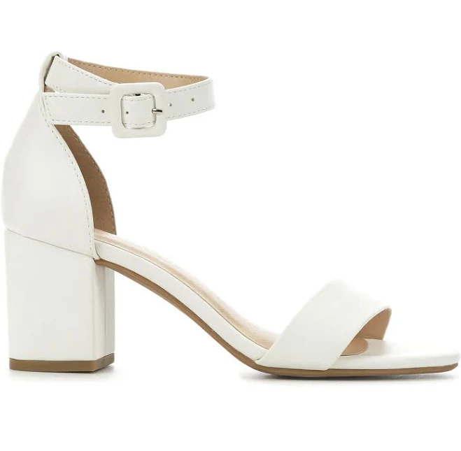 City Classified Women's Cake Block-Heeled Sandals