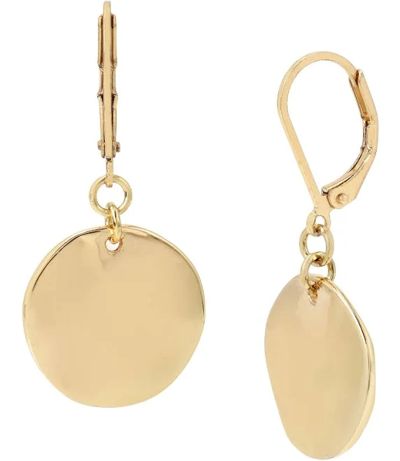 Robert Lee Morris Soho Disc Drop Earrings