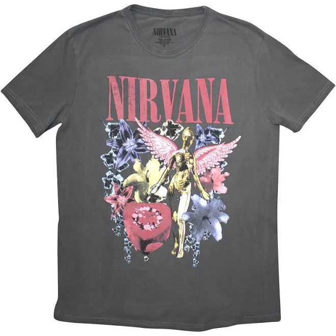 Nirvana In Utero Vintage Collage T-Shirt