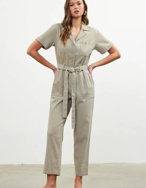 Kendall Washed Utility Jumpsuit