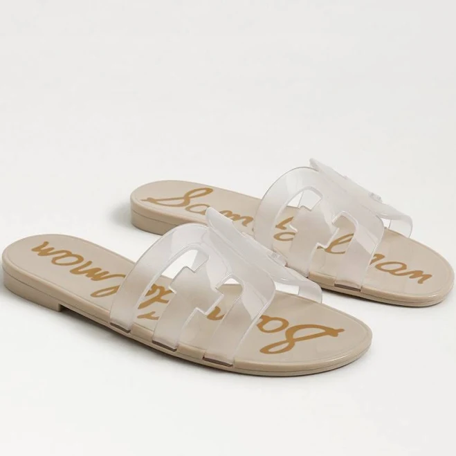 Sam Edelman Women's Bay Jelly Double E Signature Slide Sandals