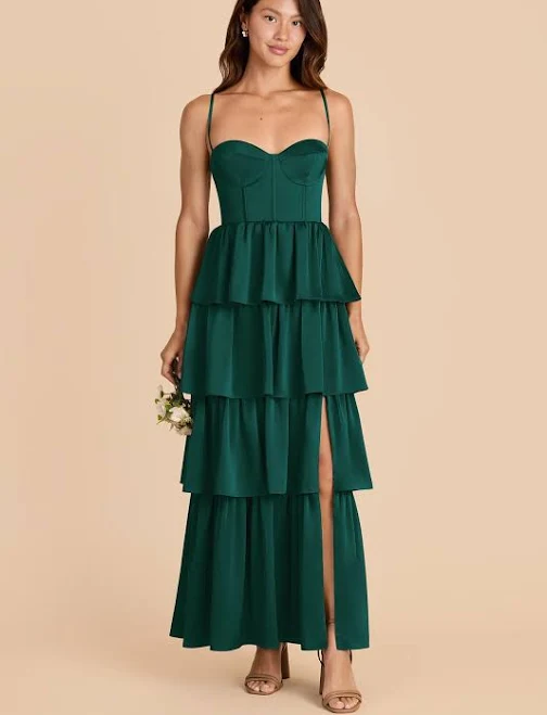 Birdy Grey Lola Matte Satin Bridesmaid Dress