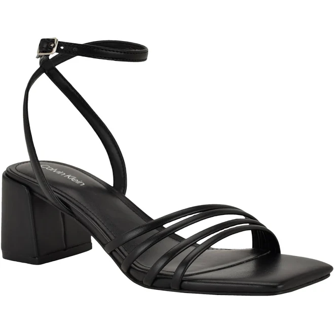 Calvin Klein Women's Pazey Block Heel Dress Sandals