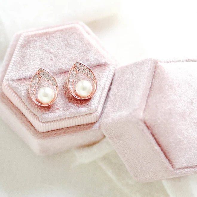 Pearl Stud Earrings