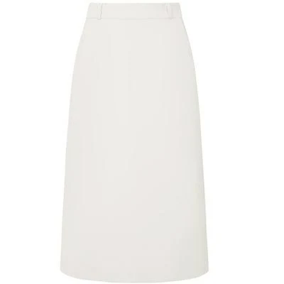 Inspire Chic Women's High Waist Split Back Midi Pencil Skirt