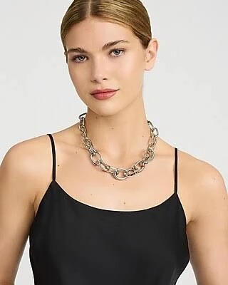 Express Women's Chunky Chain Statement Necklace
