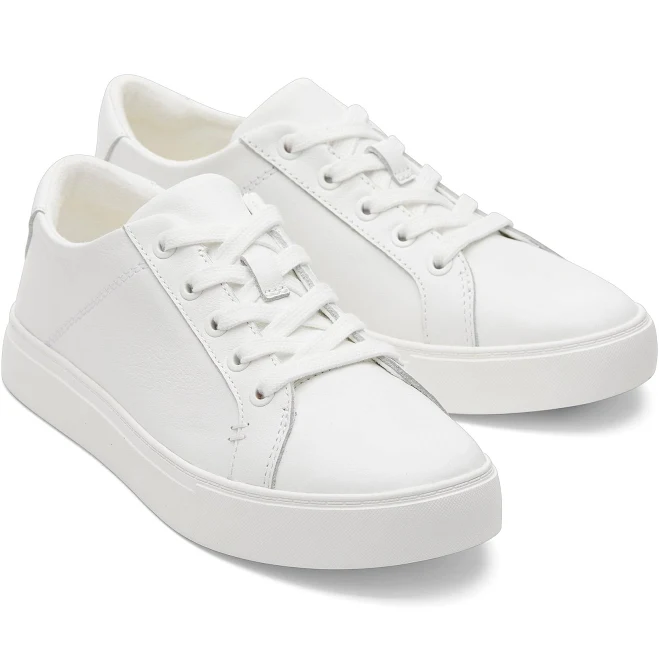 TOMS Women's Kameron Lace-Up Leather Sneakers