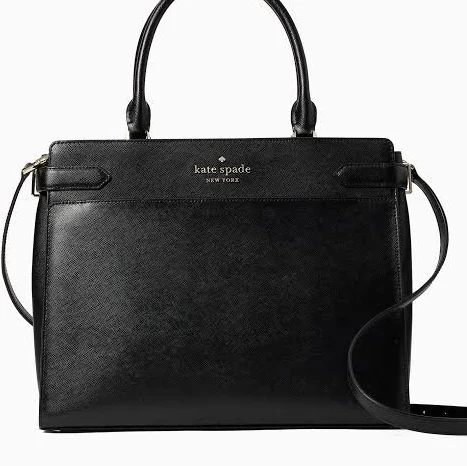 Kate Spade Staci Large Saffiano Leather Crossbody Satchel