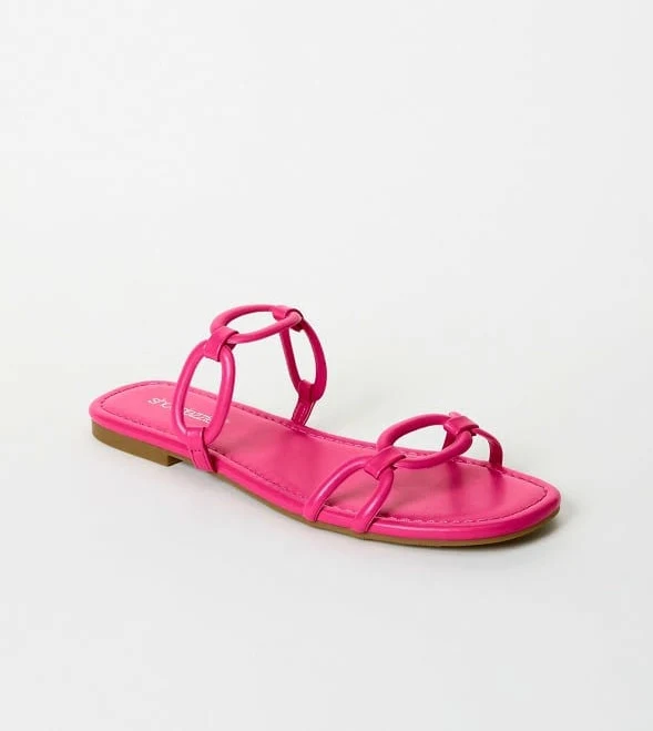 ShoeDazzle Sasha Flat Slide Sandal