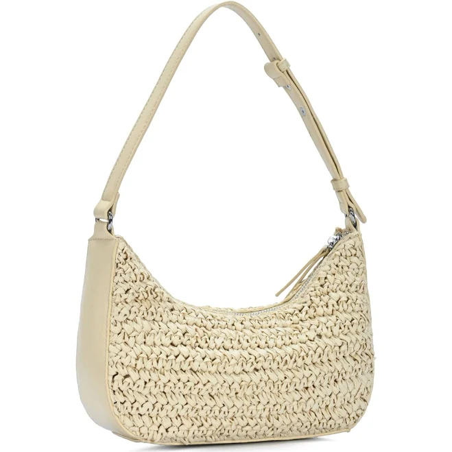 Antik Kraft Jules Straw Shoulder Bag
