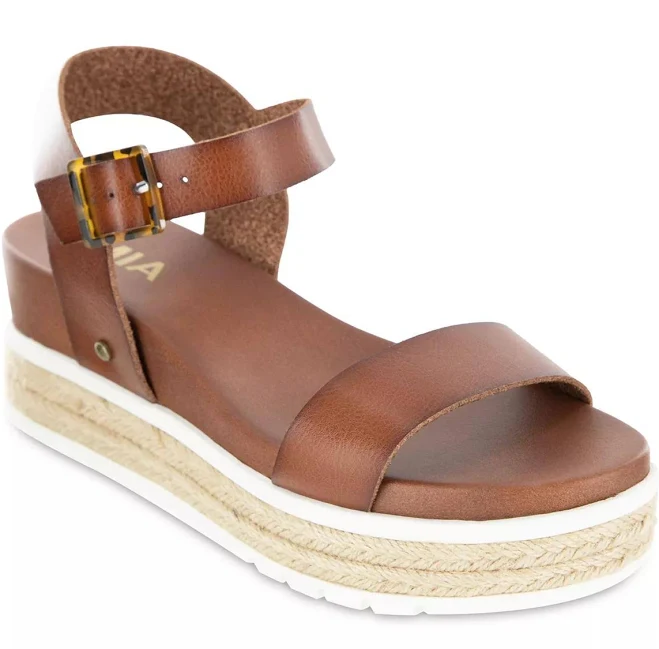 Mia Women's Kiera Espadrille Platform Sandal