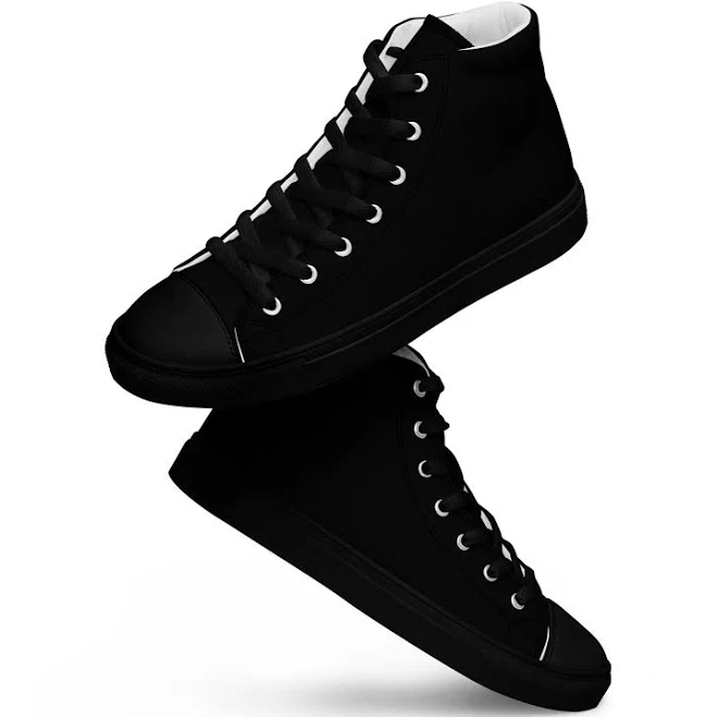 Men's Retro High Top Canvas Sneakers