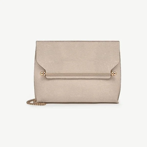 Strathberry Leather Stylist Crossbody Clutch