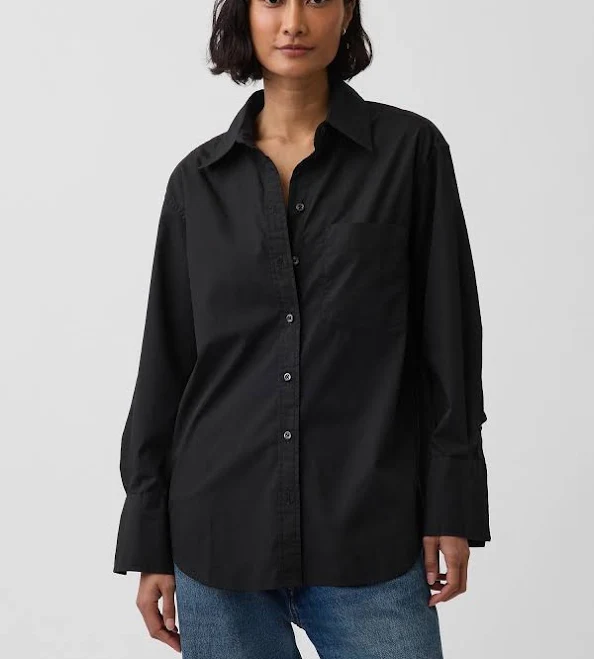 Gap Women's Organic Cotton Poplin Shirt