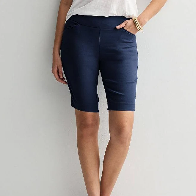Croft & Barrow Women's Effortless Stretch Bermuda Shorts