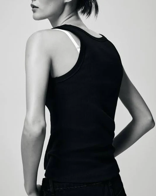 H&M Ladies Ribbed Tank Top