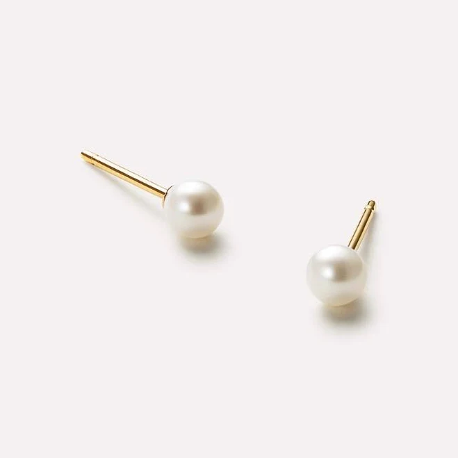Ana Luisa Pearl Stud Earrings