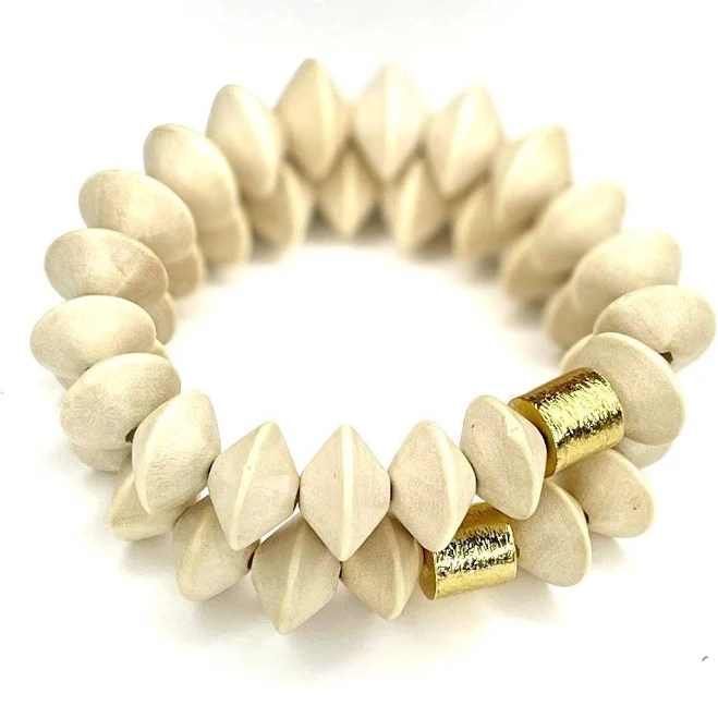 Chunky Wood Bracelet