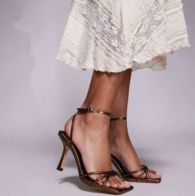 Public Desire Fizzy Low Heel Sandals