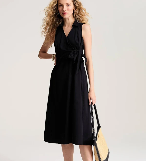 Women's J.Jill Tie-Waist Wrap Dress