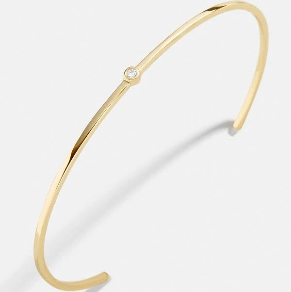 BaubleBar Yasmine 18K Gold Cuff Bracelet