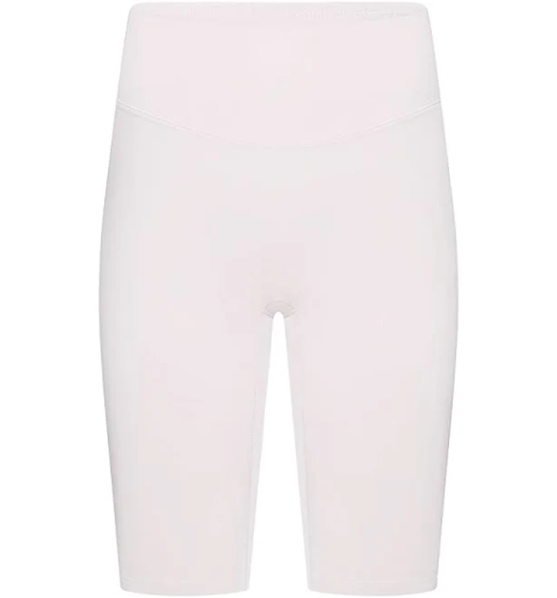 Women High Waist Lulu Feeling Midi Sports Shorts Yoga Bottoms 4-12 4 / Pink