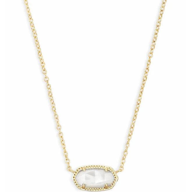 Kendra Scott Elisa Mother-of-Pearl Pendant Necklace