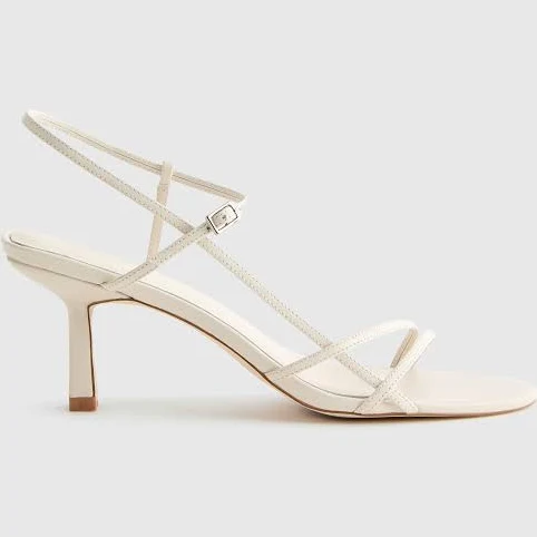 Quince Women's Italian Leather Strappy Heel