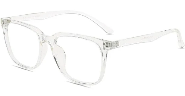 Firmoo Clear Square Prescription Glasses Frame LKFS4126R