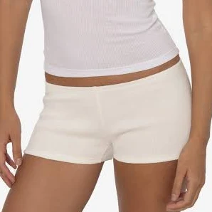 3PSR330 3-Ply Spandex Rib Mini Short
