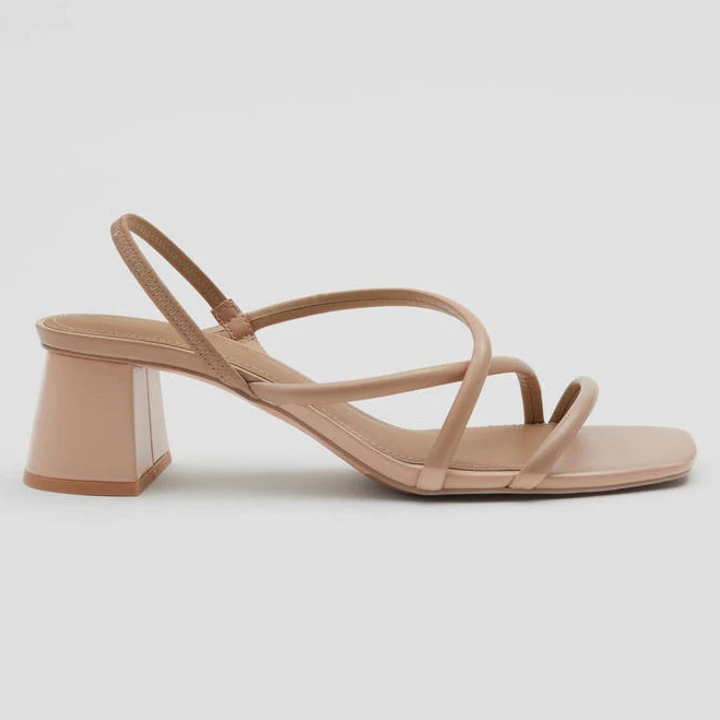 & Other Stories Strappy Block Heel Sandals
