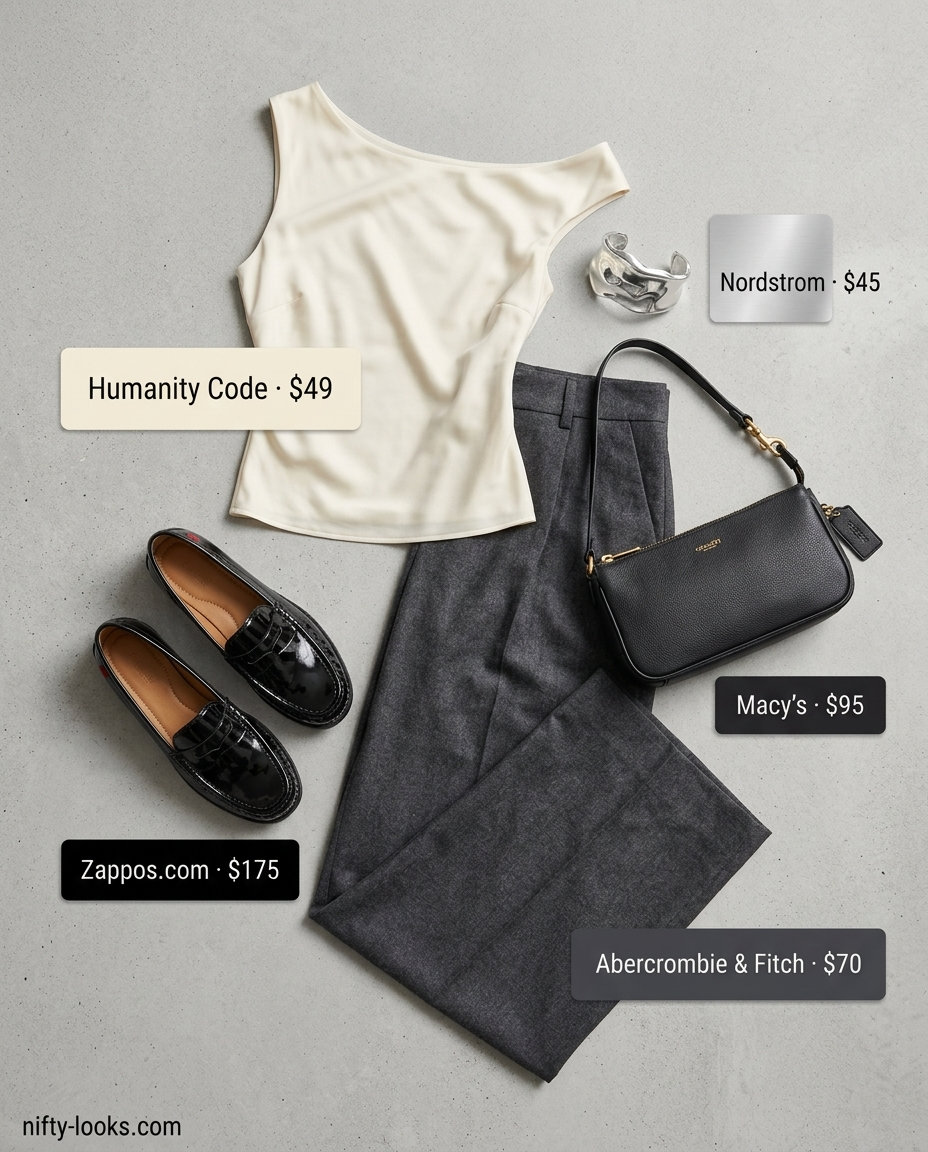 summer One Shoulder Neck outfits for women 2026 outfit idea - fashion styling inspiration