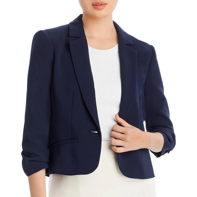 blazer Cinq A Sept Women's Le Petit Khloe Cropped Blazer Bloomingdale's $395
