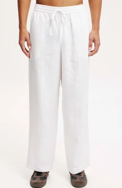 pants Cotton On Men's Super Baggy Linen Pants Nordstrom $69.99