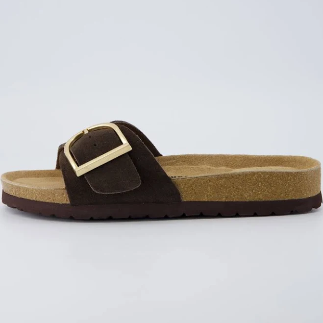 shoes Cushionaire Leeds Genuine Leather Suede Sandals Cushionaire $39.99