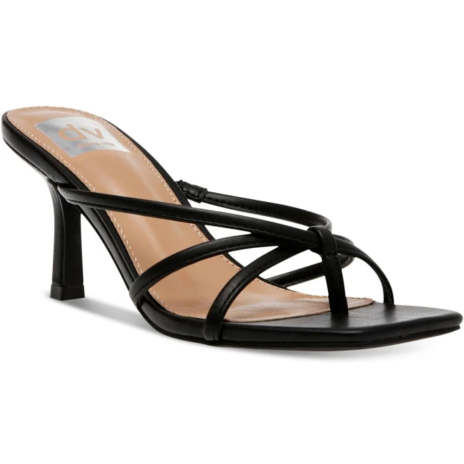shoes Dv Dolce Vita Women's Zini Heeled Sandals Macy's $65