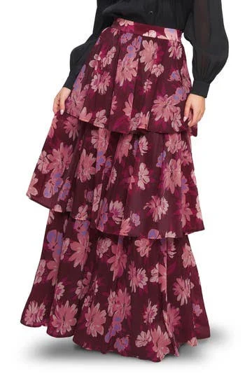 bottoms Flying Tomato Floral Layered Maxi Skirt Nordstrom Rack $49.97