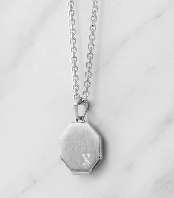 accessory JAXXON Men's Cuban Link Silver Pendant Necklace Jaxxon $213