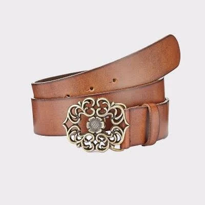 accessory Lascana Women's Ornate Leather Belt Target $49.95