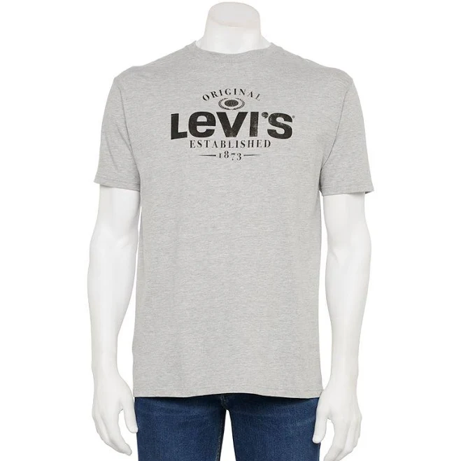 top Levi's Men's Relaxed Fit Short Sleeve T-Shirt Kohl's $17.15