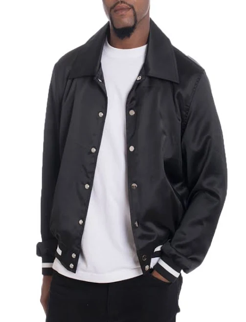 bomber jacket Luxe Satin Bomber WEIV -Los Angeles $50