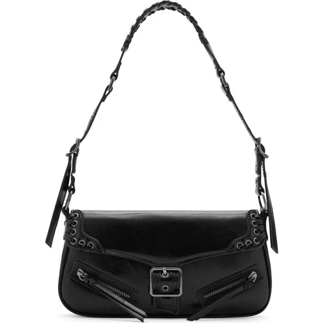 bag MANGO Women's Buckle Faux Leather Shoulder Bag Nordstrom $59.99