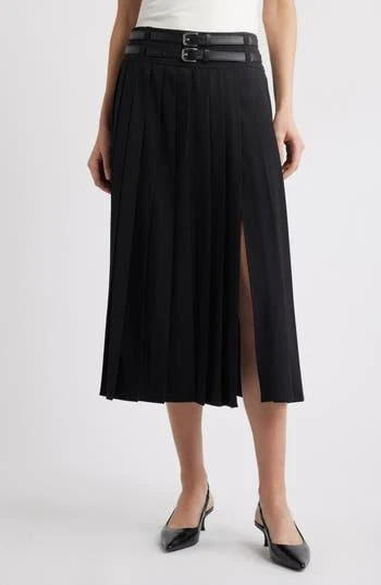 skirt MANGO Women's Teresa Pleated Midi Skirt Nordstrom Rack $83.97