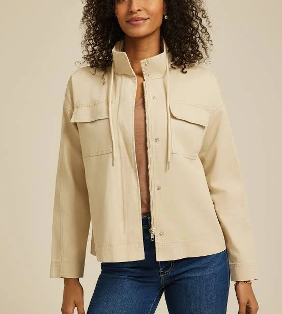 outerwear maurices Women's Canvas Utility Jacket Maurices $32.98