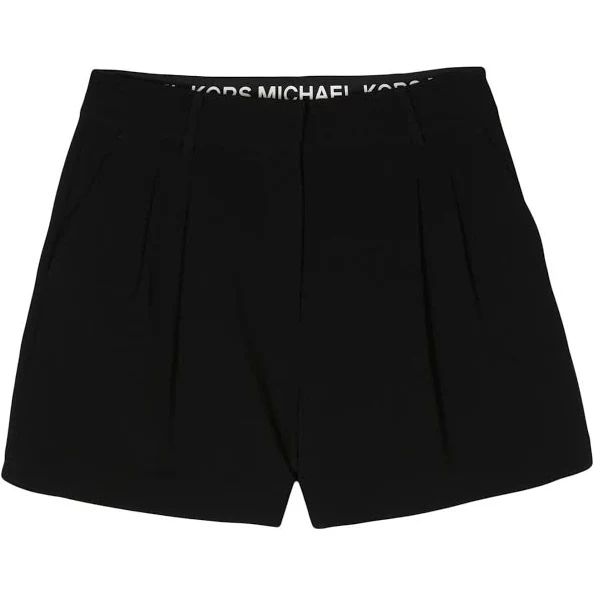 shorts Michael Michael Kors - crepe tailored shorts - women - Triacetate/Polyester/Polyester - 6 - Black farfetch.com $415