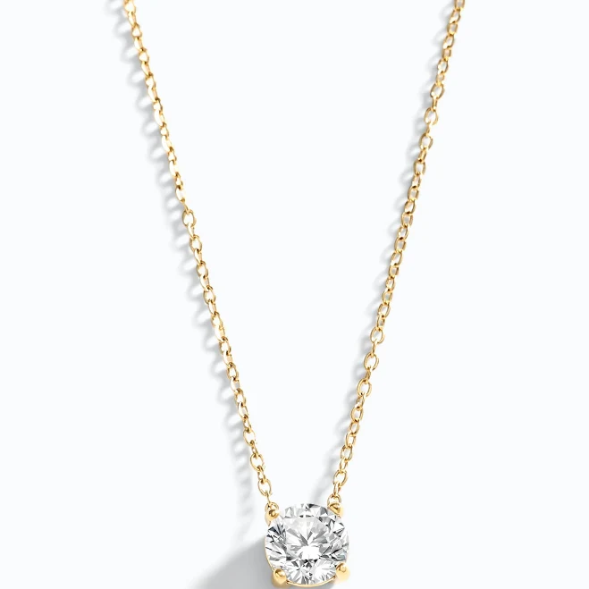 accessory Mint & Lily Dainty Solitaire Pendant Necklace Mint & Lily $39
